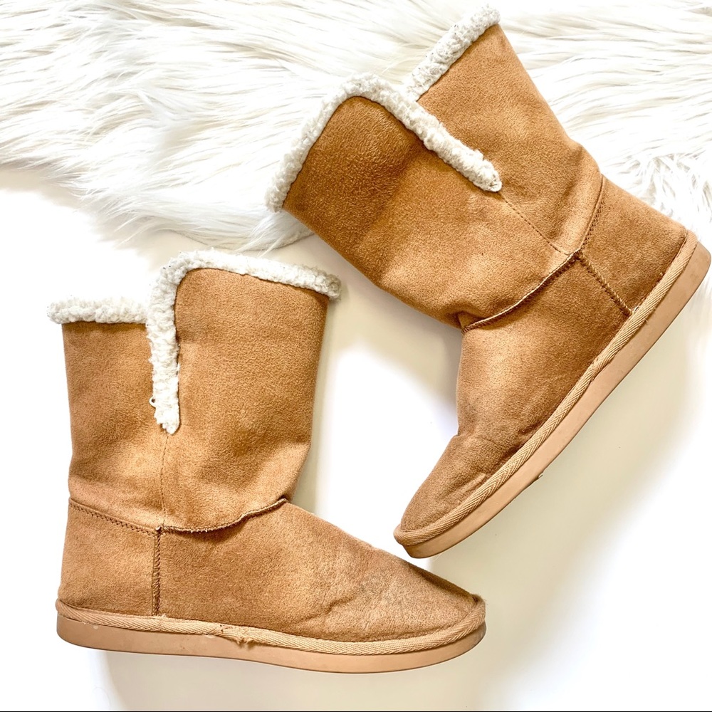 Justice Faux Ugg Style Boots